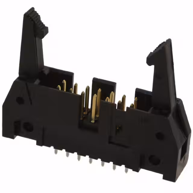 499206-2 TE Connectivity AMP Connectors  Embases à broches mâles